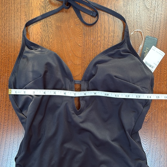 Lay Black Halter One-Piece Swimsuit - Picture 10 of 11